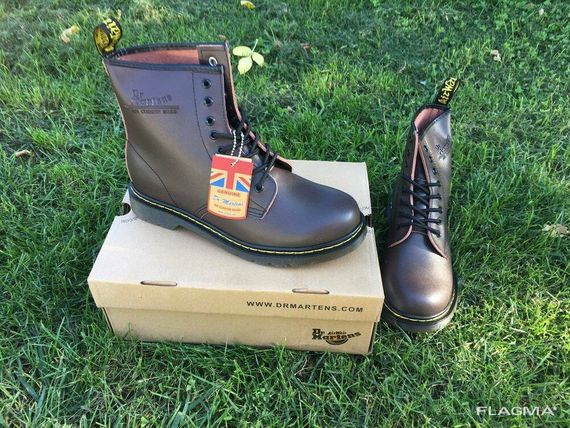 Ботинки Dr. Martens 1460 (Коричневые) Размер 41 42 43 44 45 | Зображення 6