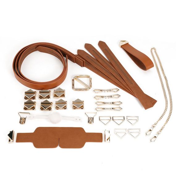 БДСМ-набір LOCKINK Bondage & Restraint Brown Set | Зображення 1
