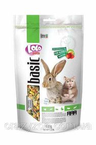 Корм для гризунів та кроликів Lolo Pets Basic фруктовий 600 г LO-70105