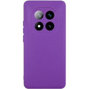 Чохол TPU GETMAN Liquid Silk Full Camera для Xiaomi Redmi Note 14 Pro 4G Фіолетовий / Purple