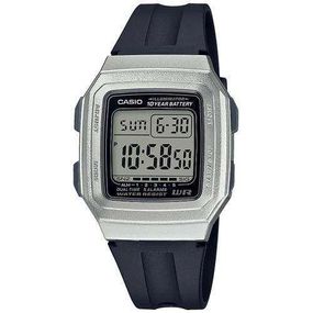 Годинники наручні для чоловіка стильні електронні кварцові оригінал Casio Collection F-201WAM-7AVEF