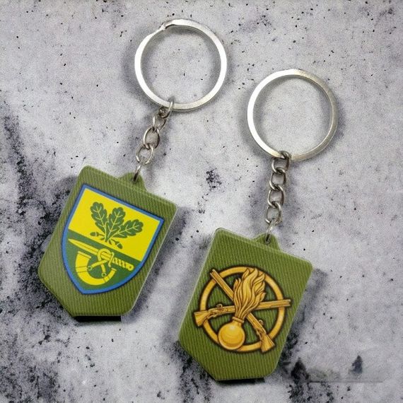 Брелок гумовий 61 окрема механізована Степова бригада | Зображення 1