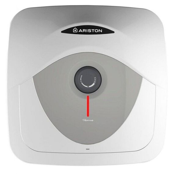 Водонагрівач Ariston ANDRIS RS 10/3 1200 Вт "мокрий" ТЕН, 10 л, квадратний, вертикальний, над мийкою, білий (3100631)