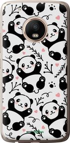 Чохол на Motorola Moto G5 PLUS Панди "4318u-1038-2448"