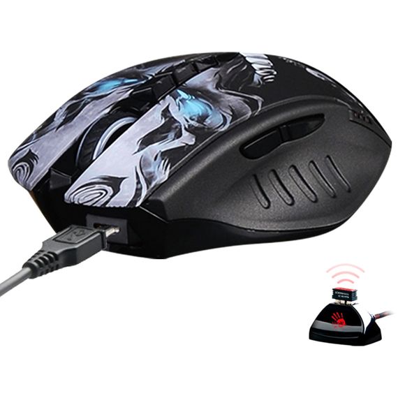 Мишка A4Tech Bloody R80 Plus Wireless Skull (Bloody R80 Plus Skull) | Зображення 1