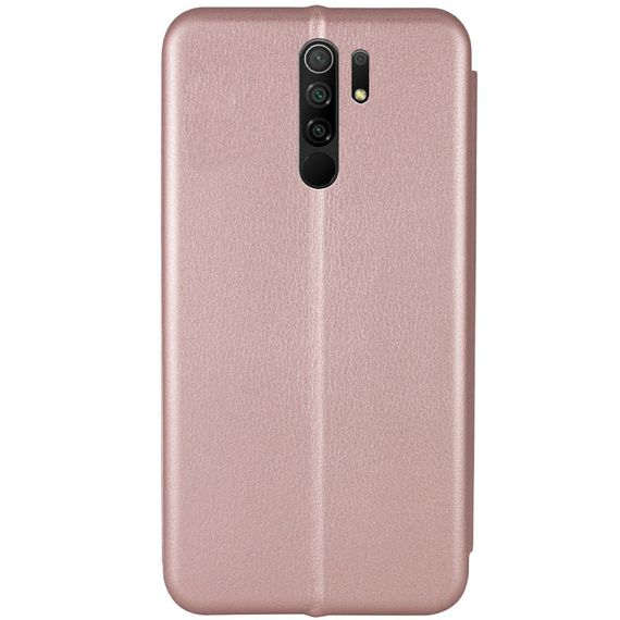 Шкіряний чохол-книжка Classy для Xiaomi Redmi 9 Rose Gold | Зображення 2