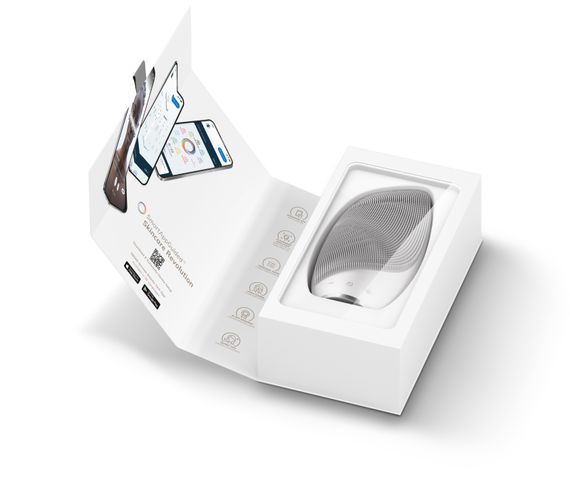 Електронна звукова термо щітка для обличчя GESKE Sonic Thermo Facial Brush 6в1 white | Зображення 8