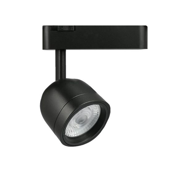 Світильник МАГНІТНИЙ трековий VIDEX LA76B 8.5W 4000K 48V Black | Зображення 1