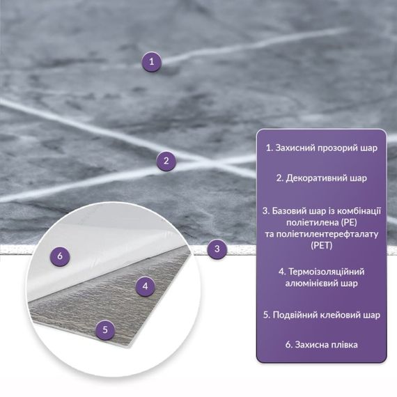 Самоклеюча стінова PET плитка 600х300х2мм SW-00001683 | Зображення 1