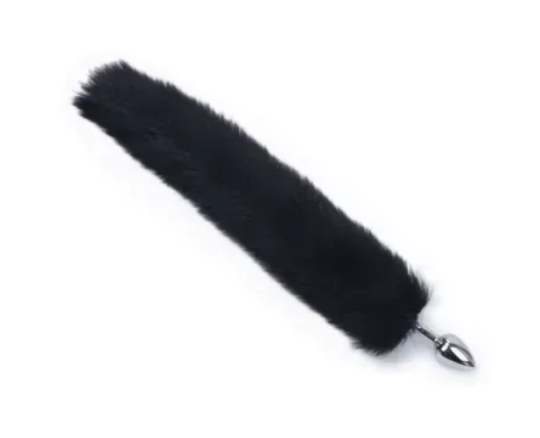 Анальная пробка с хвостом SKN-L32 (размер S) Sex Aura | Зображення 2