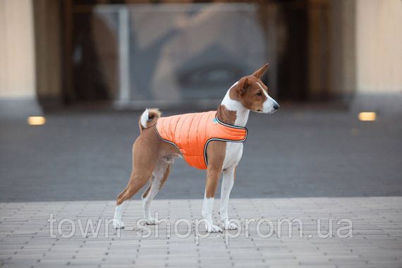 Курточка-накидка для собак AiryVest, S, B 41-51 см, С 23-32 см оранжевый | Зображення 5