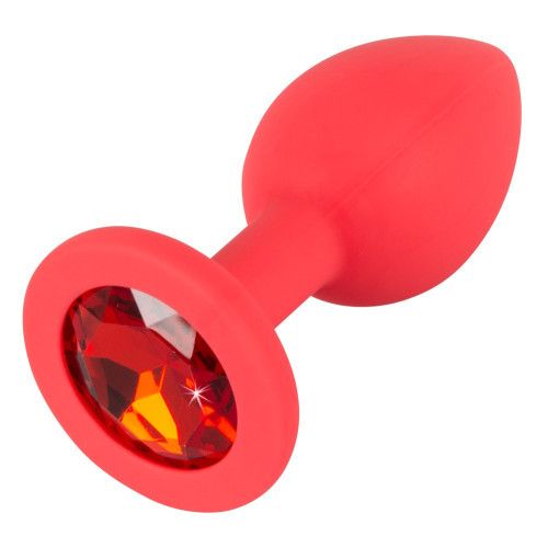 Анальная пробка - Colorful Joy Jewel Red Plug Small Sex Aura | Зображення 1