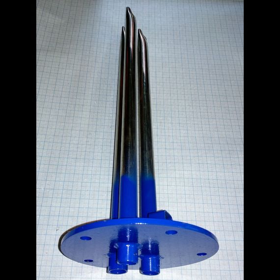 Фланец-колба для бойлера Galmet под сухие тэны на 5 отверстий | Зображення 1