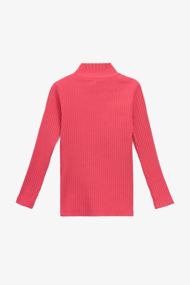 Водолазка однотонна для дівчинки Deniz 1312 98 см Малиновий shop (2000990933010) | Зображення 3