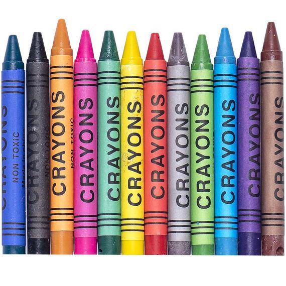 Воскові олівці 12 кольорів CRAYONS 2688A | Зображення 2