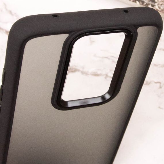 Чехол TPU+PC Lyon Frosted для Xiaomi Redmi Note 8 Pro Black | Зображення 4