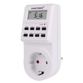 Розетка c цифровим тижневим таймером Sinotimer TM516, 16A, 3000W, 230V