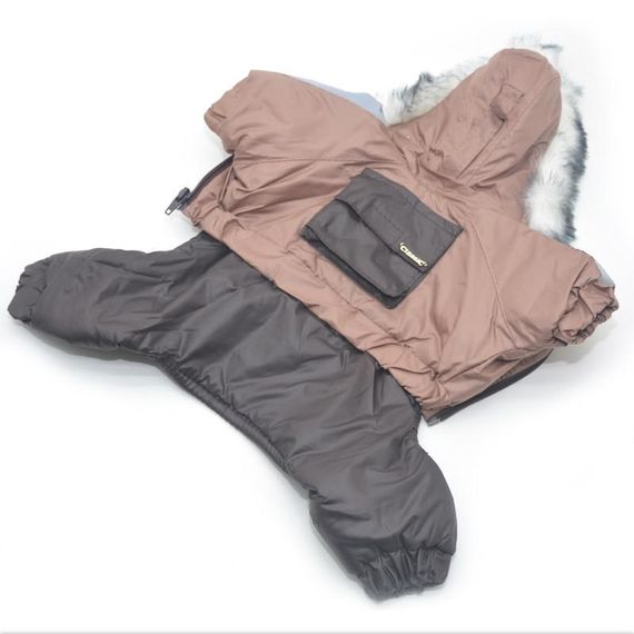 Комбінезон для собак Дуэт коричневий. №5 58х86 см | Зображення 2