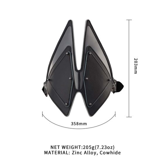 Маска на очі LOCKINK Vixen Blindfold Black Set | Зображення 1