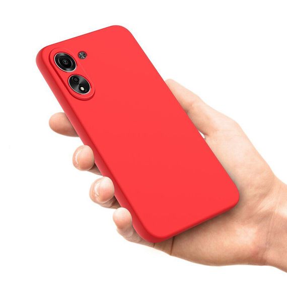 Чохол Candy Silicone для Xiaomi Redmi 13C / Poco C65 колір Червоний | Зображення 3
