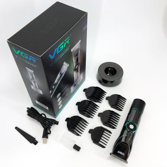 Професійна бездротова машинка для стрижки волосся та бороди VGR V-256, бездротова електробритва | Зображення 9