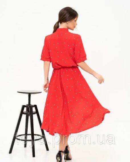 Плаття для жінок колір червоний розмір L FI_007679 | Зображення 2