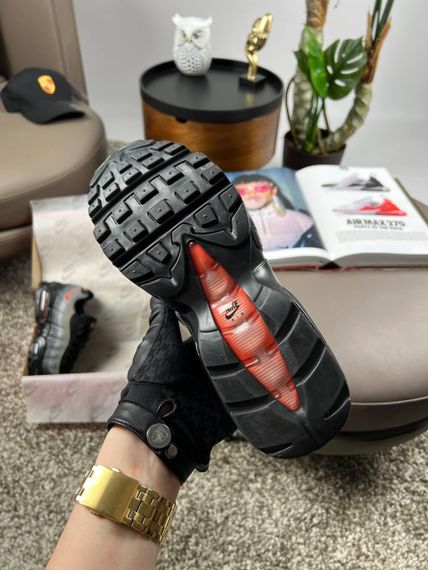 Кросівки  N1k2 M Air Max 95 PRM Black Grey Orange весна / літо / осінь A3591 44 28. | Зображення 3