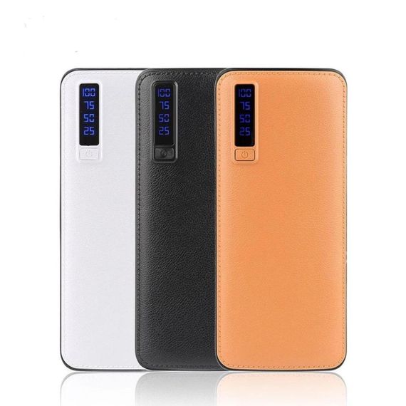 Повербанк на 6000mAh з ліхтариком, 3хUSB, Smart Tech X50, Помаранчевий / Портативний зовнішній акумулятор | Зображення 2