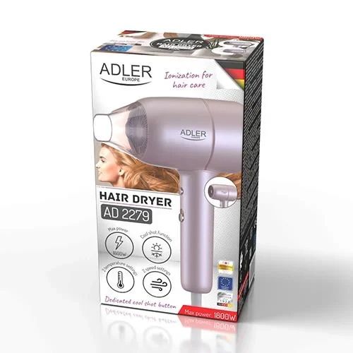 Фен Adler AD 2279 рожевий, 1800 Вт (UA-01) | Зображення 4