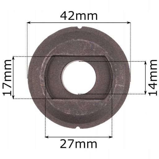 Фланець внутрішній для КШМ Makita з кругом 115-230 мм (224415-9) | Зображення 3