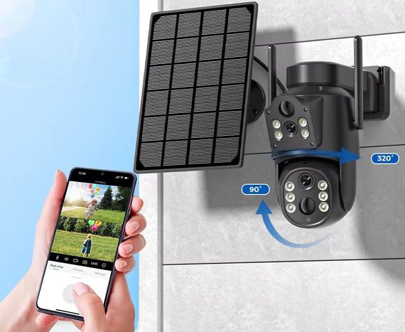 Камера відеоспостереження VQ006 4G Solar з повністю автономним живленням від сонячної панелі (47600-VQ006_1712) | Зображення 4