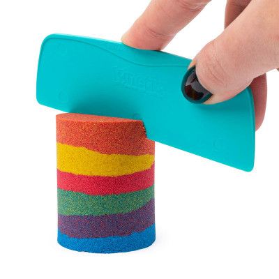 Набор для творчества Kinetic Sand Радужный микс 3 цвета 383 г (71474) | Зображення 4