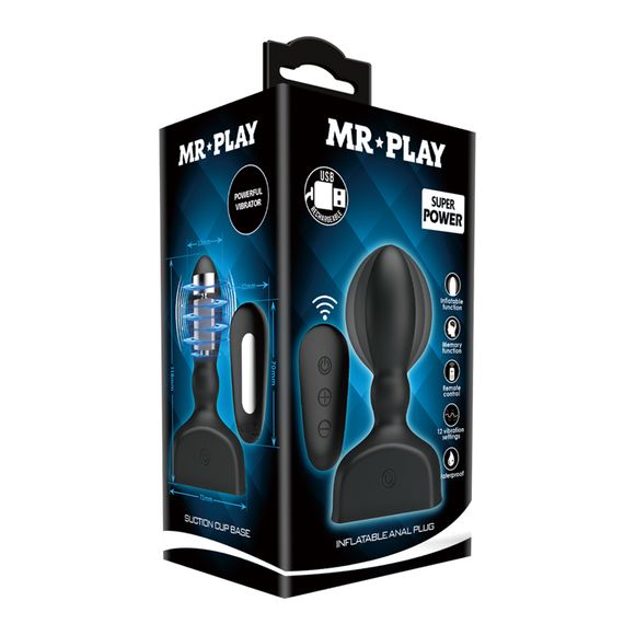 Анальна пробка - Mr.Play Inflatable Anal Plug | Зображення 8