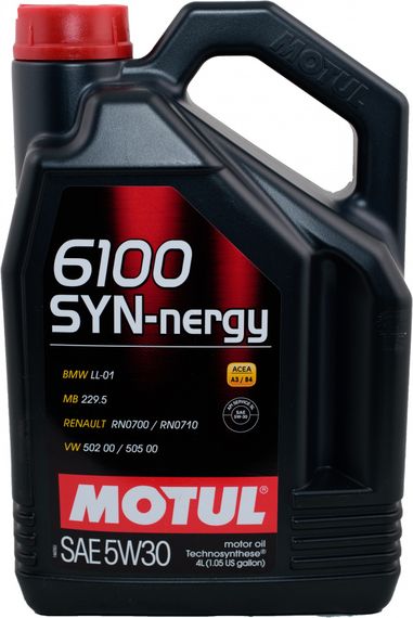 Моторна олива Motul 6100 SYN-NERGY 5W-30 4л.