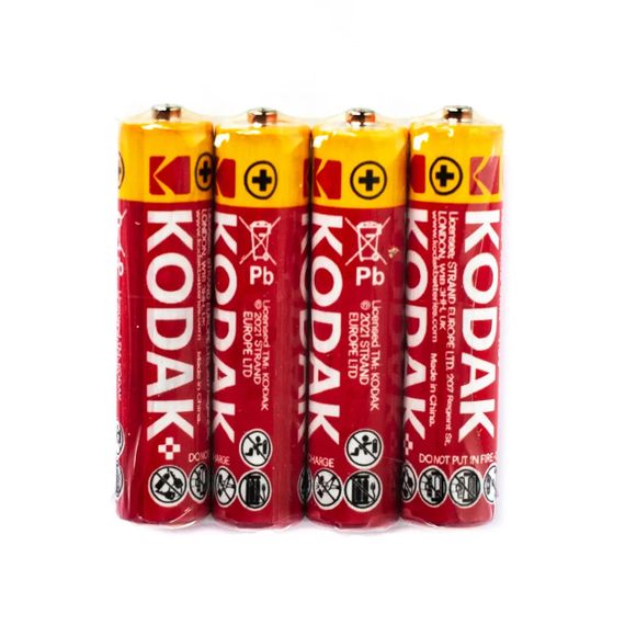 Батарейка ААА R03 1.5V Kodak Super Heavy Duty Zinc, Ціна за 1 шт (50887930411718) | Зображення 1