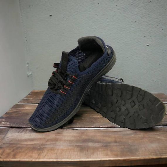 Спортивні кросівки чоловічі літні 44 розмір. Літні кросівки сітка чоловічі. Модель 32591. XL-190 Колір: синій