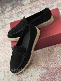 Женские лоферы black ДЛ7293