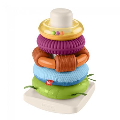 Розвиваюча іграшка Fisher-Price Пірамідка Розвиток сенсорики (HXK47) | Зображення 3
