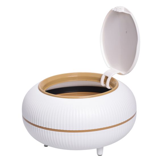 Відро для сміття настільне 23×23×13 (см) з кришкою HP-45-4 | Зображення 3