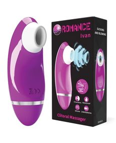 Вібратор вакумний кліторальний Romance Ivan Sex Aura