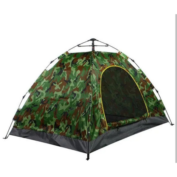 Туристичний намет на двох камуфляж, Двомісний вуличний намет 200*150   знижка | Зображення 7