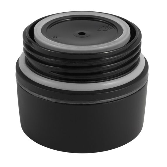Термокружка Kamille KM-2098-Black 420 мл чорна | Зображення 1