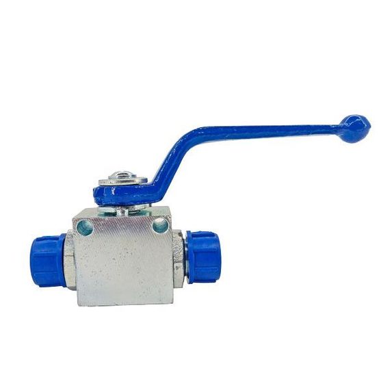 Кран кульовий MWP 500 DN10 гідравлічний 2-ходовий S24хS24 (М20х1,5-М20х1,5) AI | Зображення 1