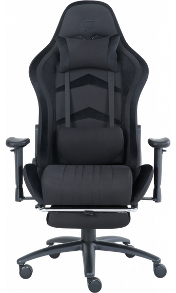 Кресло геймерское GT Racer X-2534-F Fabric Black | Зображення 1