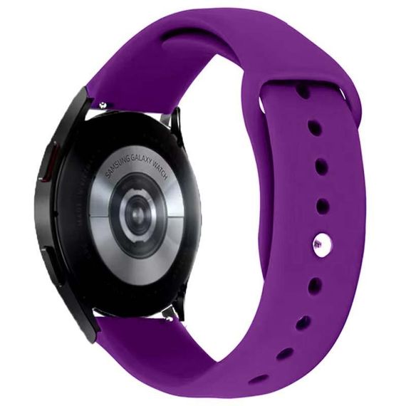 Силіконовий ремінець Sport для Smart Watch 22mm Фіолетовий / Grape