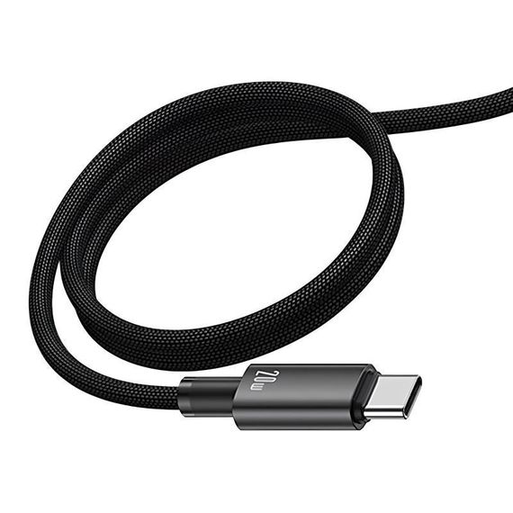 СЗУ Usams US-CC261 GaN JC Ser. 20W (2USB-C) + кабель Type-C to Type-C Black | Зображення 6