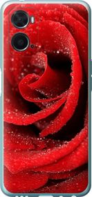 Чехол на Oppo A76 Красная роза "529u-2760-17620"