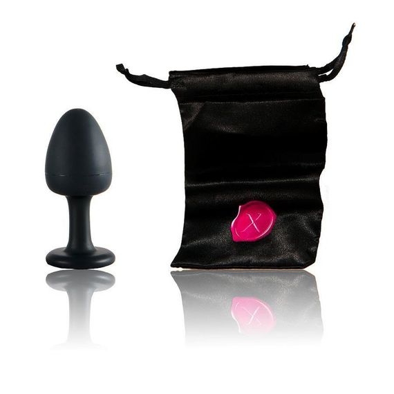 Анальна пробка Dorcel Geisha Plug Ruby M з кулькою всередині, створює вібрації, макс. діаметр 3,2см Sex Aura | Зображення 4
