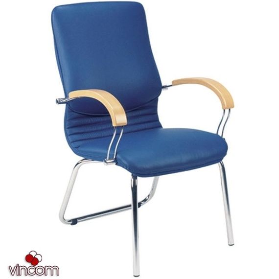Кресло Новый Стиль NOVA wood CFA LB chrome (Экокожа) | Зображення 3