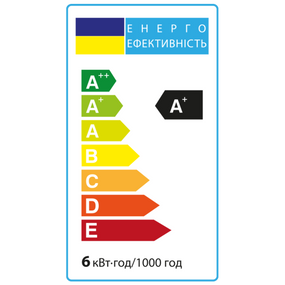 Світлодіодна лампа Vestum MR16 6W 3000K 220V GU10 1-VS-1505